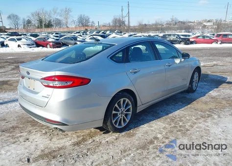 2017 Ford Fusion Hybrid Se из США, поврежденный, VIN 3FA6P0LU6HR164147